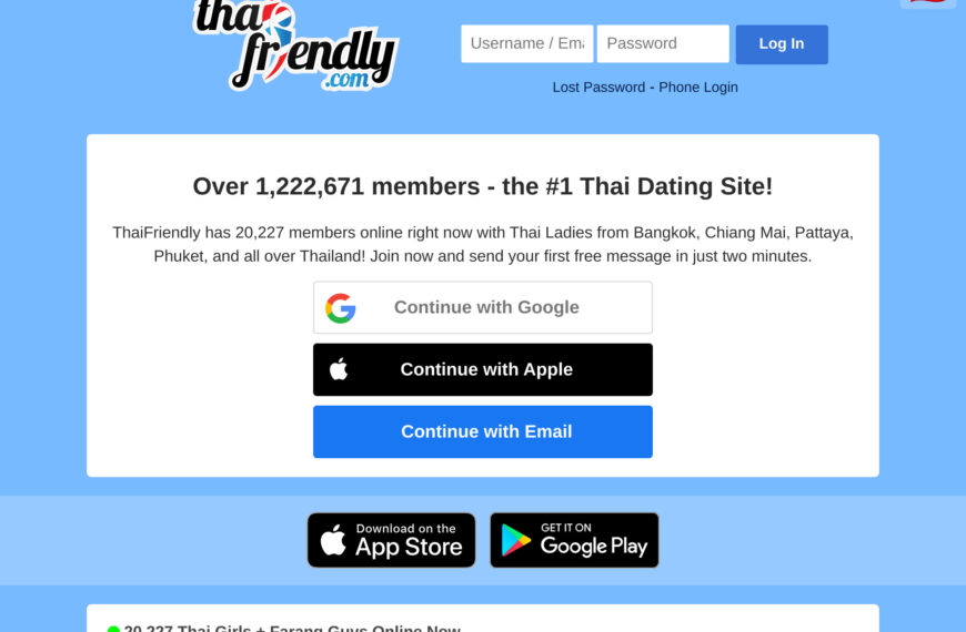De wereld van online daten verkennen – Thaise vriendelijke recensie uit 2023